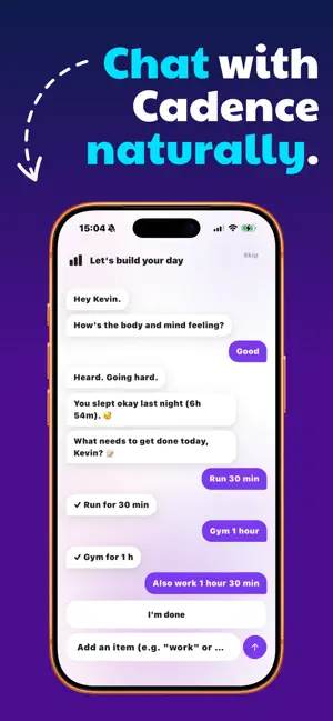 Cadence: AI day planner screenshot 1