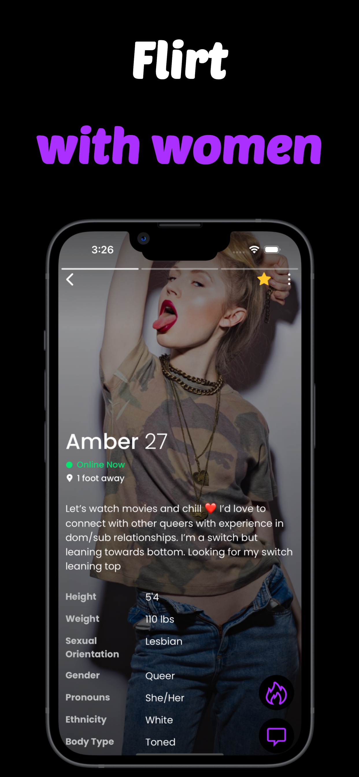 Likk lesbian bi & queer dating screenshot 3