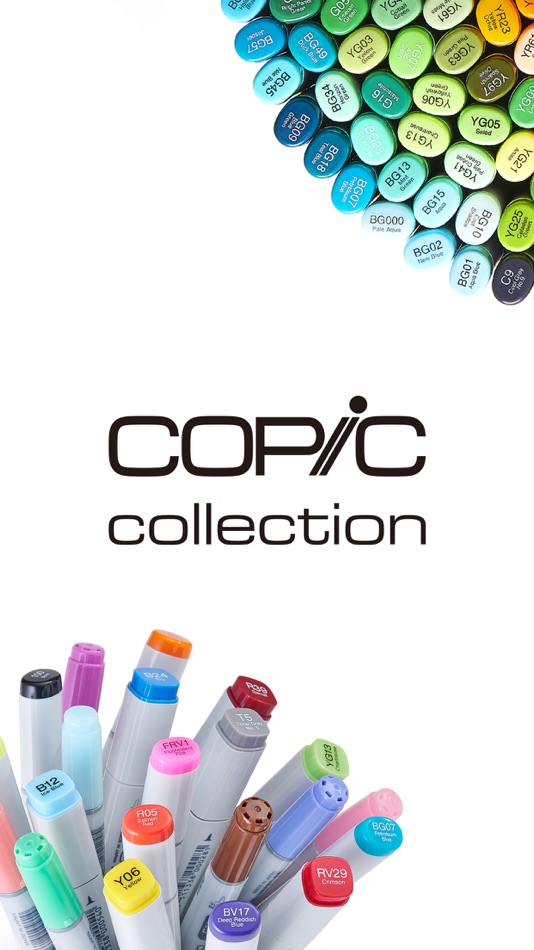 #1. COPIC Collection (iOS) 来自: Too corporation