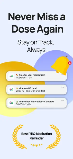 The medication tracker screenshot 1