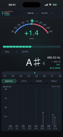 Anisotropic Piano Tuner Screenshot 1 of 4