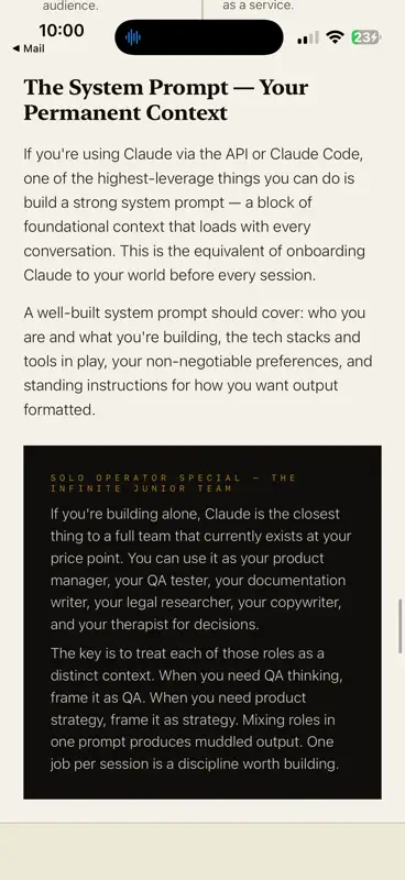 Claude | Field Guide screenshot 2 of 3