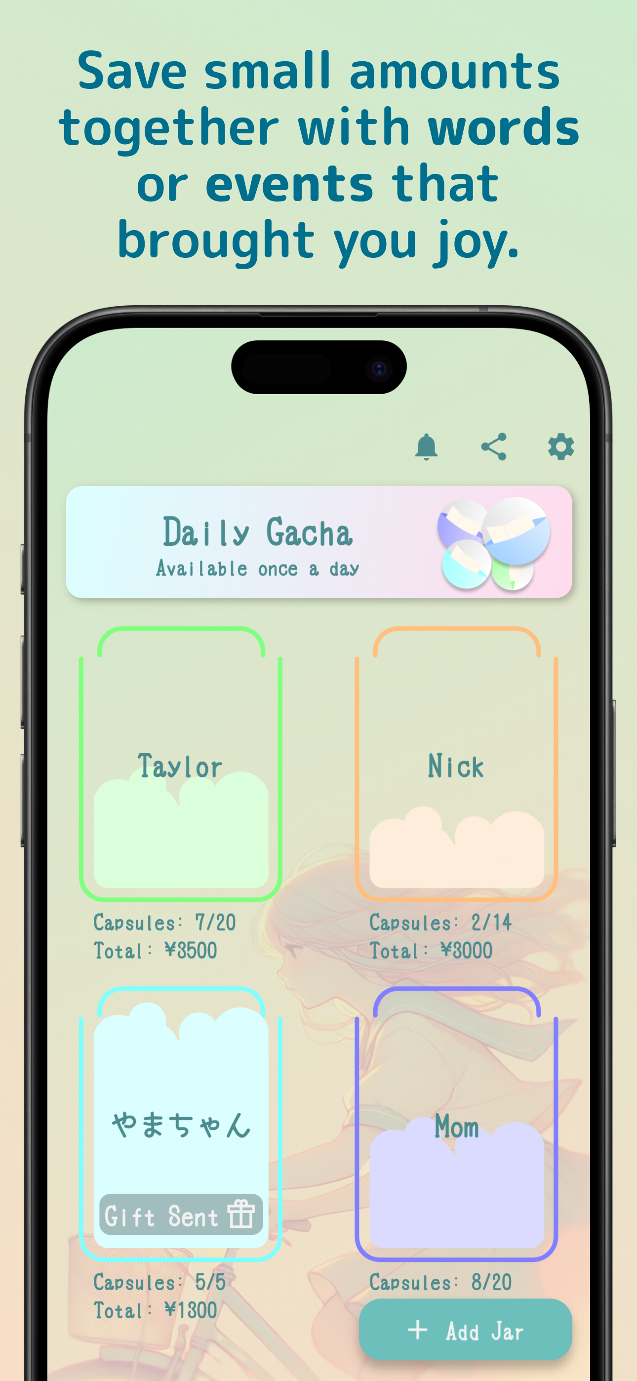 CapsuleJoy - Words to Gifts