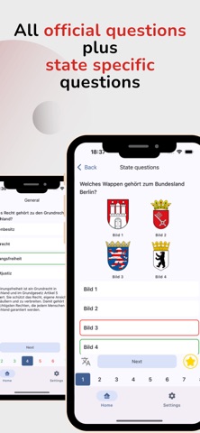 Leben in Deutschland BAMF 2026 iPhone screenshot