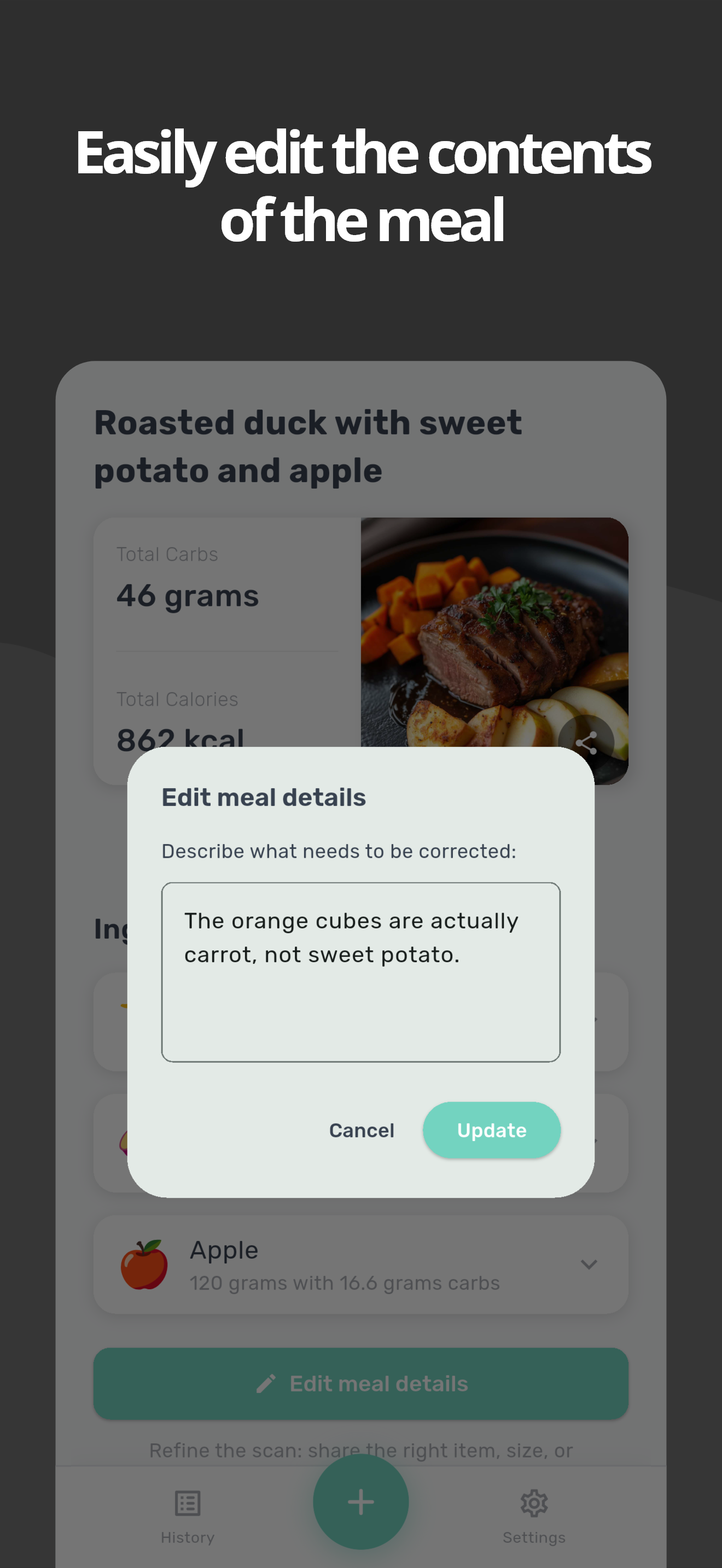 CarbScanner: AI Carb Counter screenshot 3