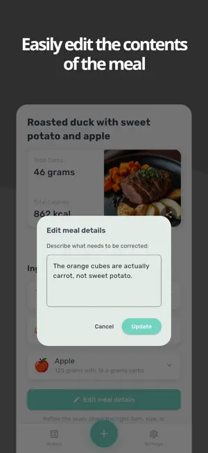 CarbScanner: AI Carb Counter screenshot 3