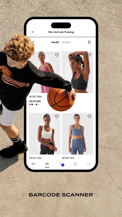 4F – sports fashion online Screenshot