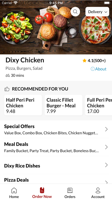 Screenshot #3 pour Dixy Chicken in Foleshill Road