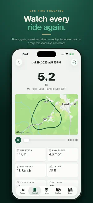 Roanio: Horse Riding Tracker screenshot 2