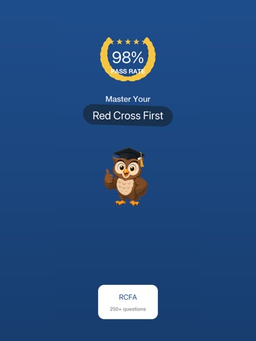 Red Cross First Aid Exam Prep iPad screenshot