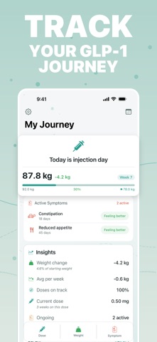 DosePen: GLP-1 Tracker Screenshot 1 of 5