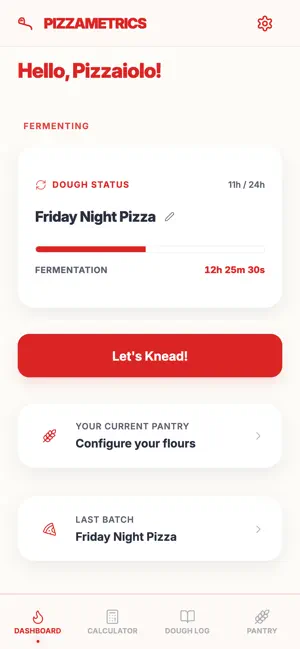 Pizzametrics screenshot 3