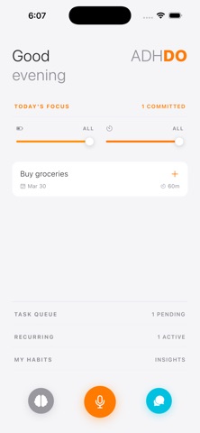 ADHDO Tasks Screenshot 1 of 7