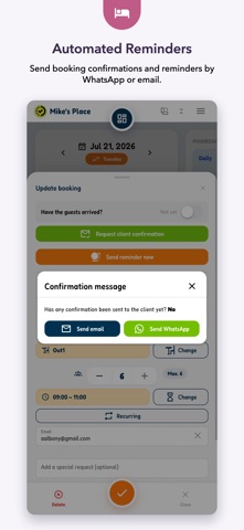 Room Booking Planner iPhone screenshot