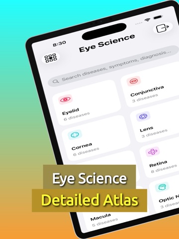 Eye Science iPad screenshot