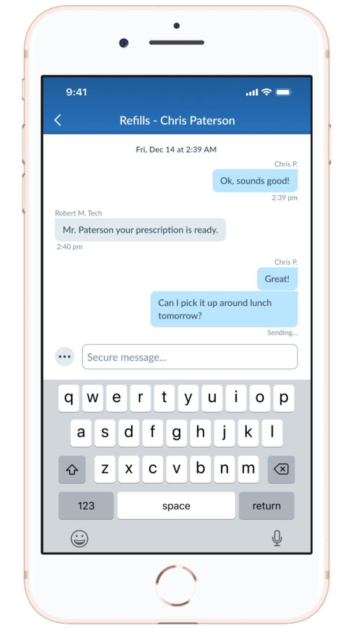 iPhone screenshot