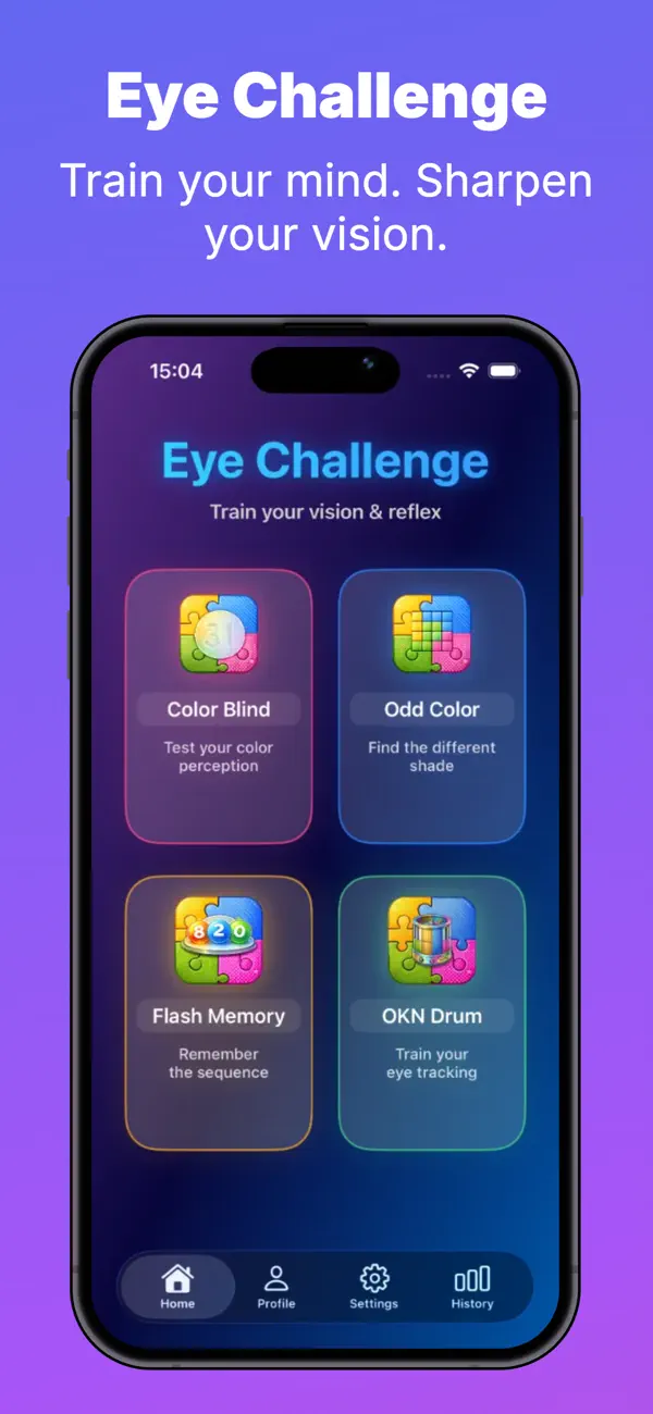Screenshot #1 pour EyeSight Challenge: Focus Game