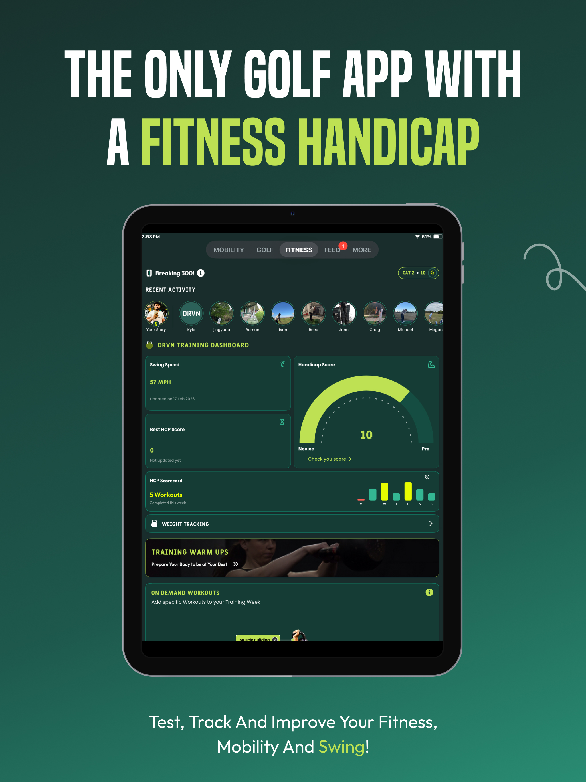 DRVN - Golf & Gym Workouts