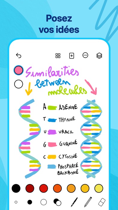 Screenshot #1 pour Tayasui Memopad - Notes, toile