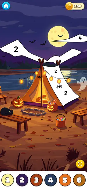 Halloween Paint: Coloring Book screenshot 3