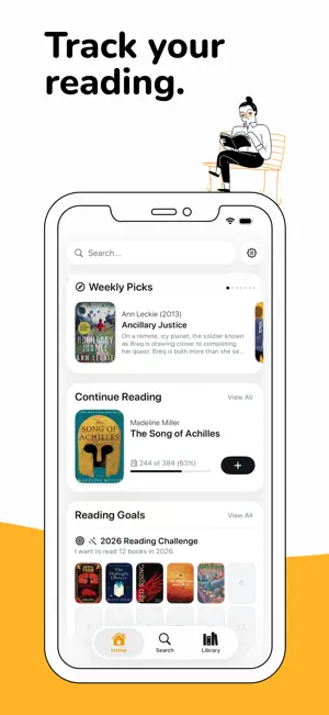 tome. Books, Reading Tracker screenshot 3