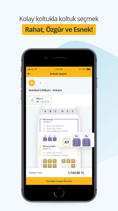 Pegasus - En Uygun Uçak Bileti iPhone Ekran Görüntüsü 3