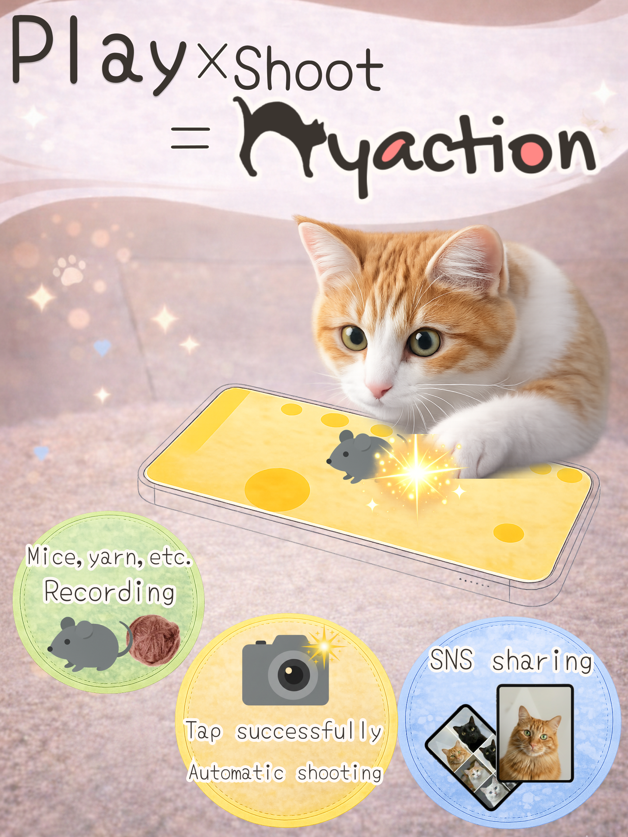 Nyaction - Cat Toy App