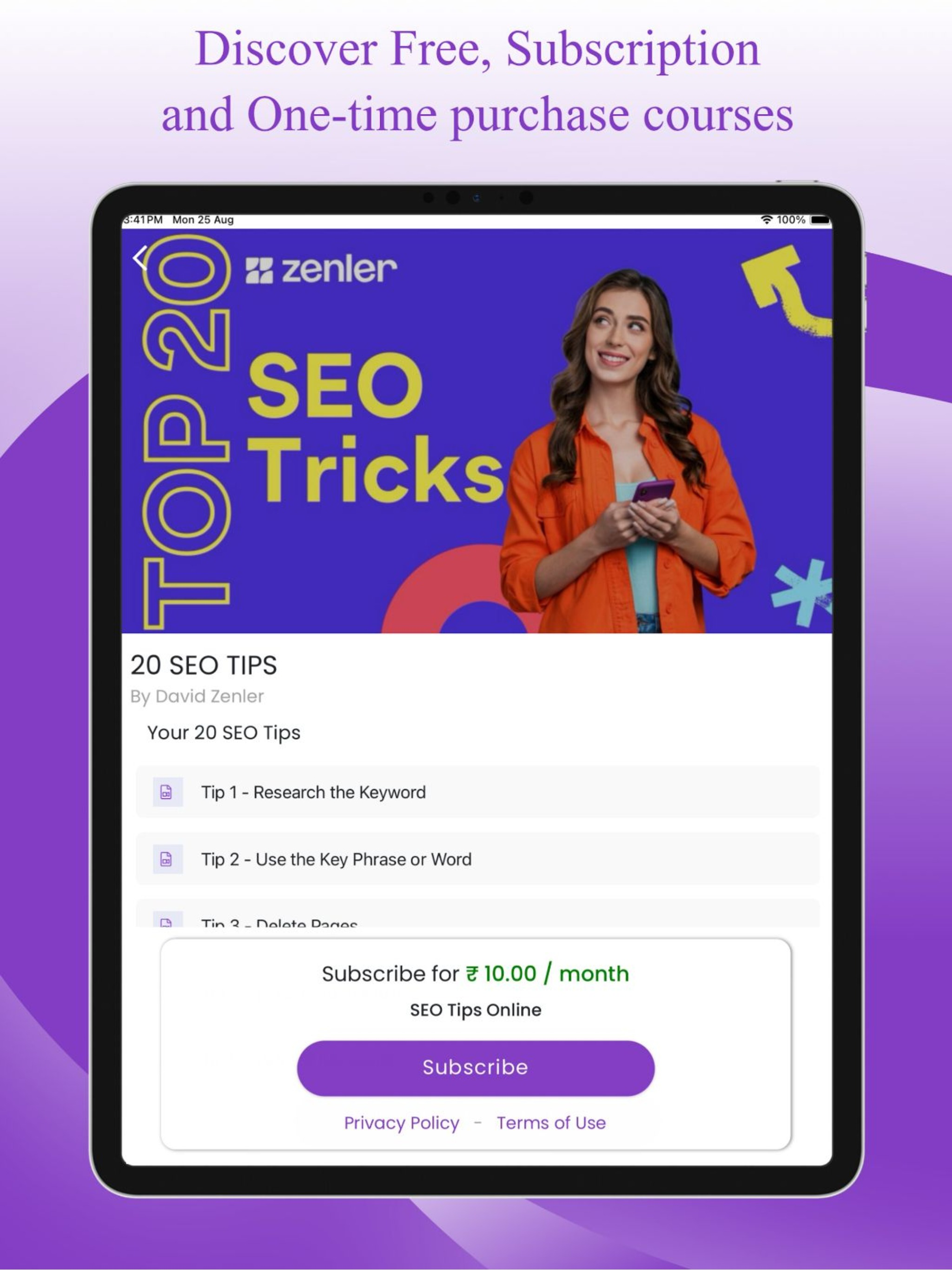 Zen Tutorials screenshot 8