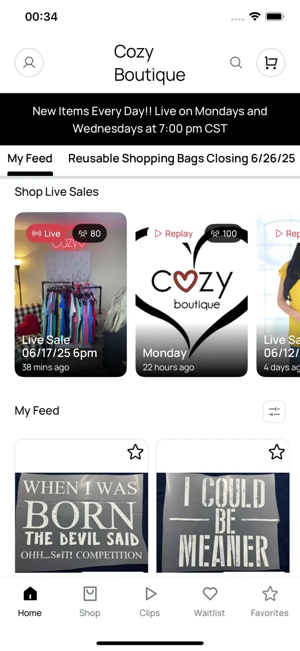 Screenshot #2 pour Cozy Boutique