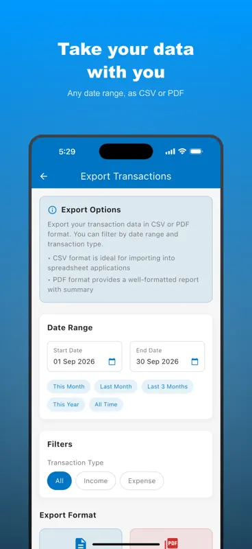 Offline Cashbook screenshot 7 of 10