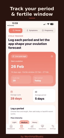 Cycle and Pregnancy Tracker screenshot