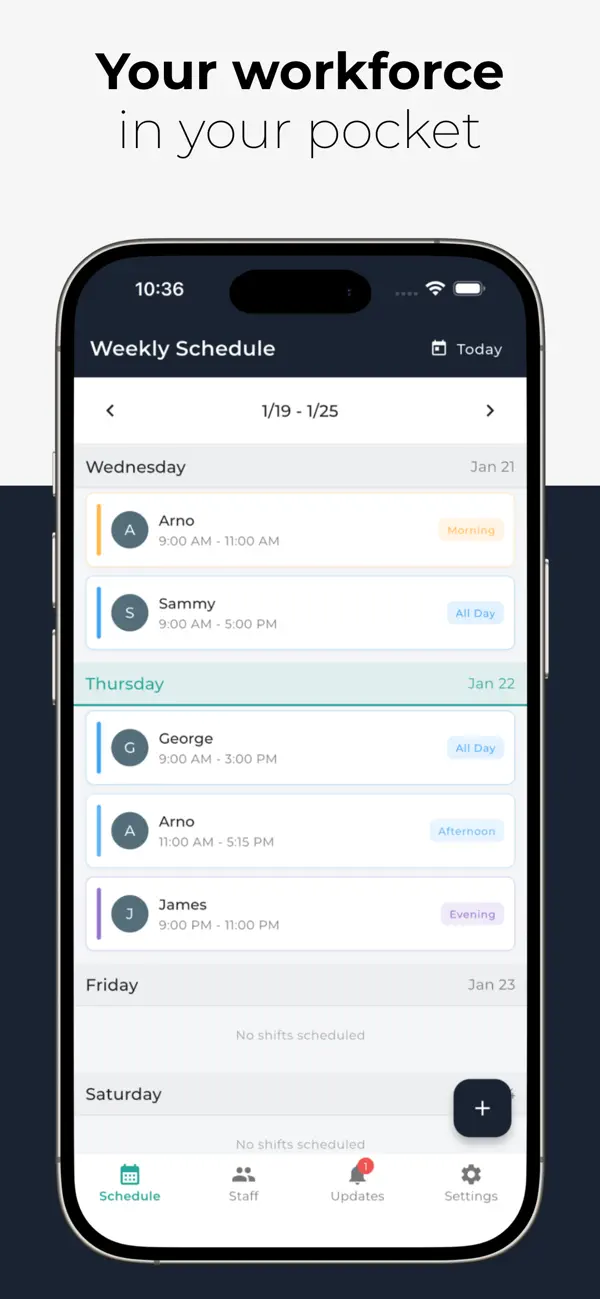 Screenshot #1 pour On-Shift