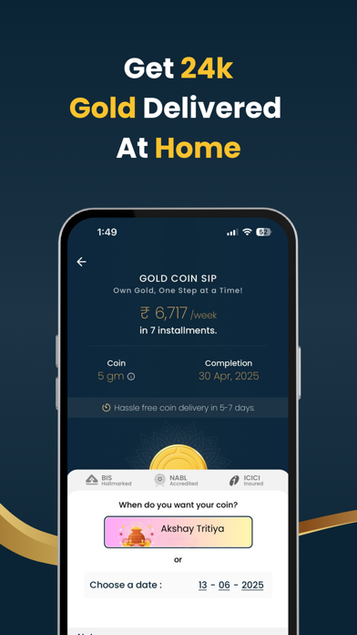 Fiydaa: Gold Savings For India Screenshot