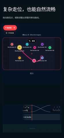 Castograph: 舞蹈队形编排 screenshot