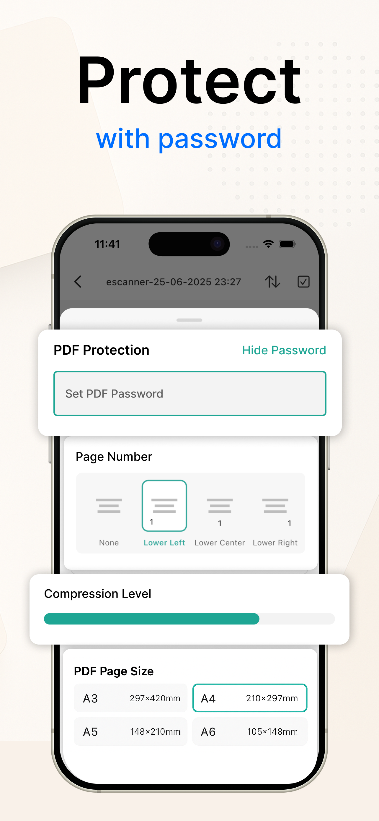 eScanner: PDF Scanner & Editor screenshot 8