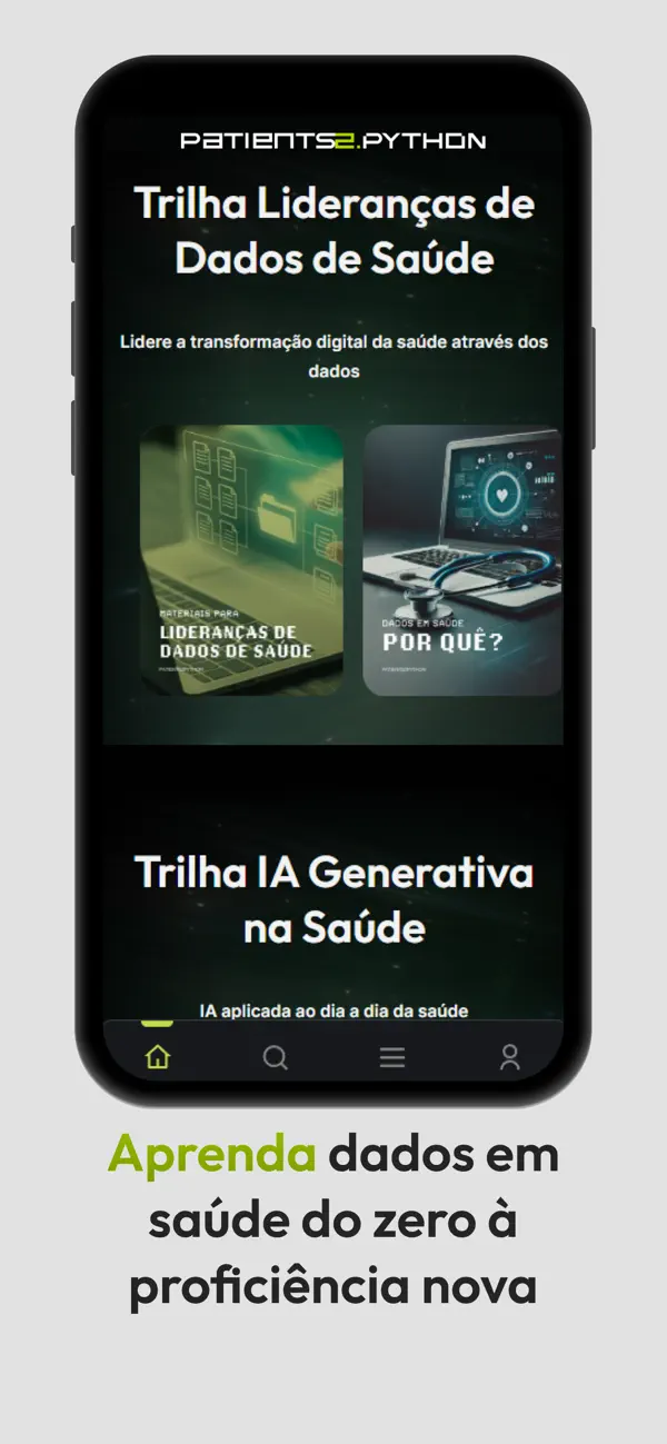 Screenshot #2 pour P2P Escola de Dados em Saúde