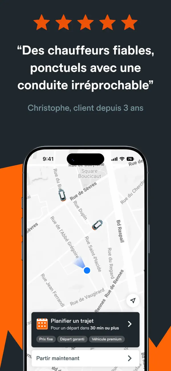 Screenshot #2 pour Allocab : Réservez VTC & Taxi