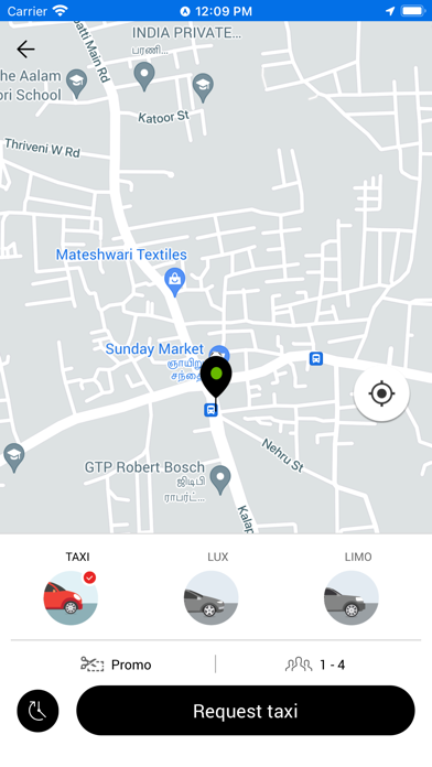 Taximobility Passenger Screenshot