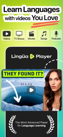 视频学英语 Lingua Player screenshot
