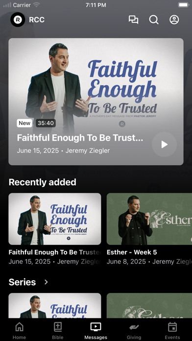 Redemption Community Church iPhone screenshot 2 - Lifestyle app