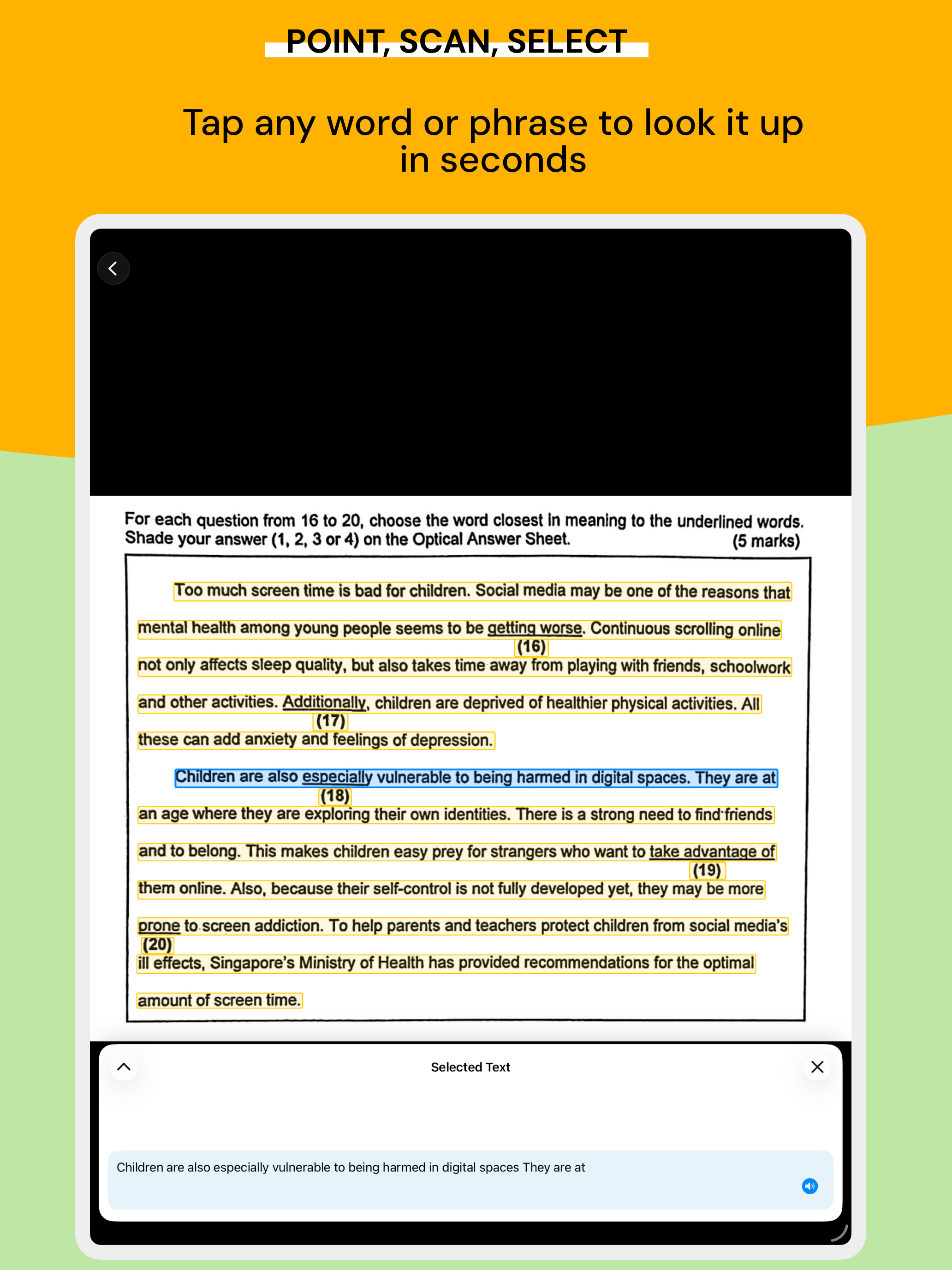 XiaoYing (小英) English OCR