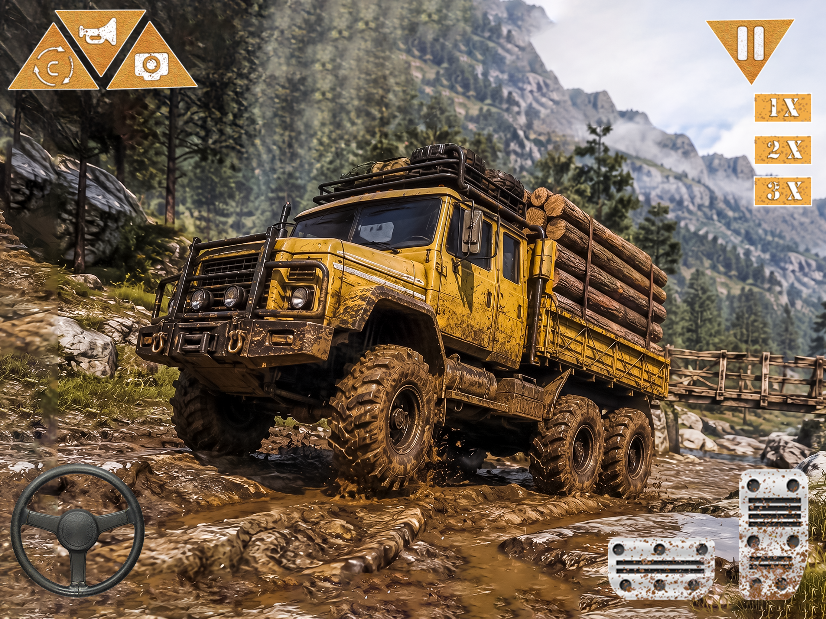 Mud Truck Simulator Games 4*4 screenshot 13