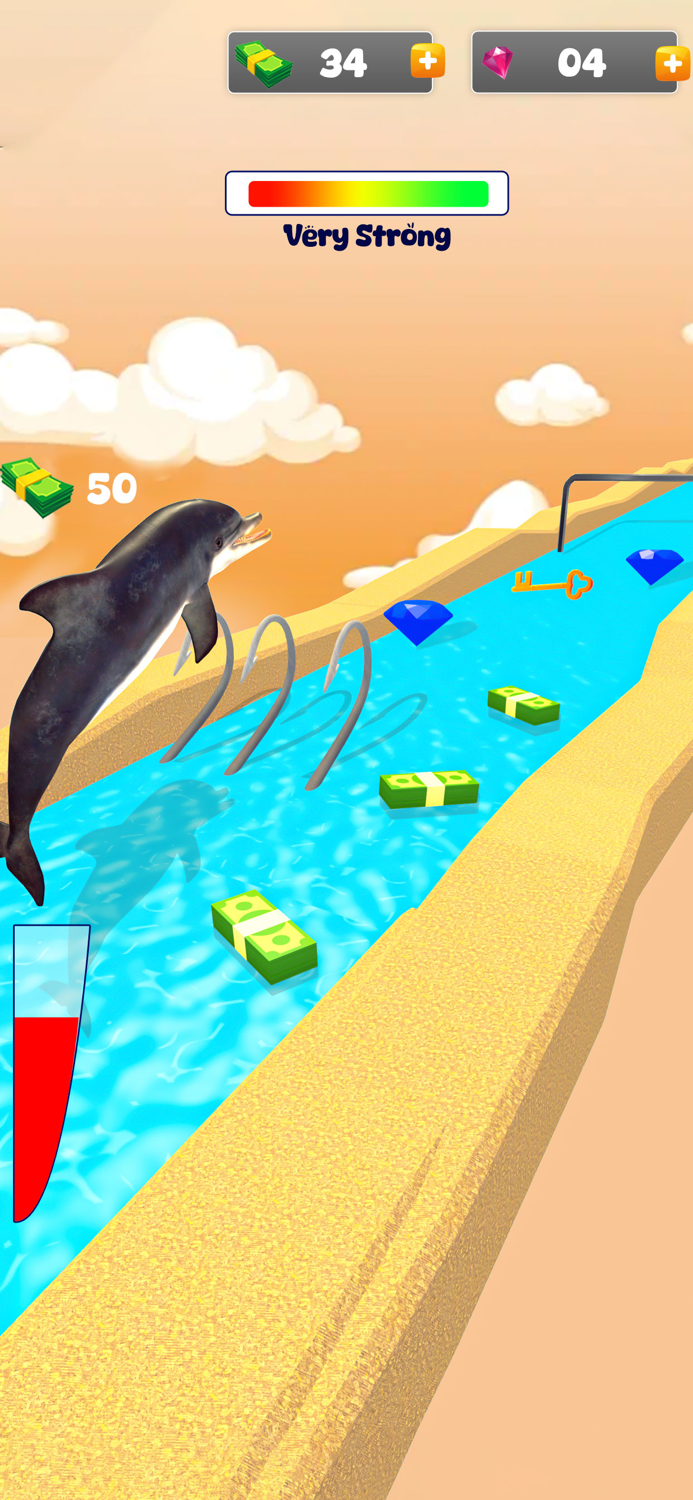 Fish Rush Obstacle Super Race