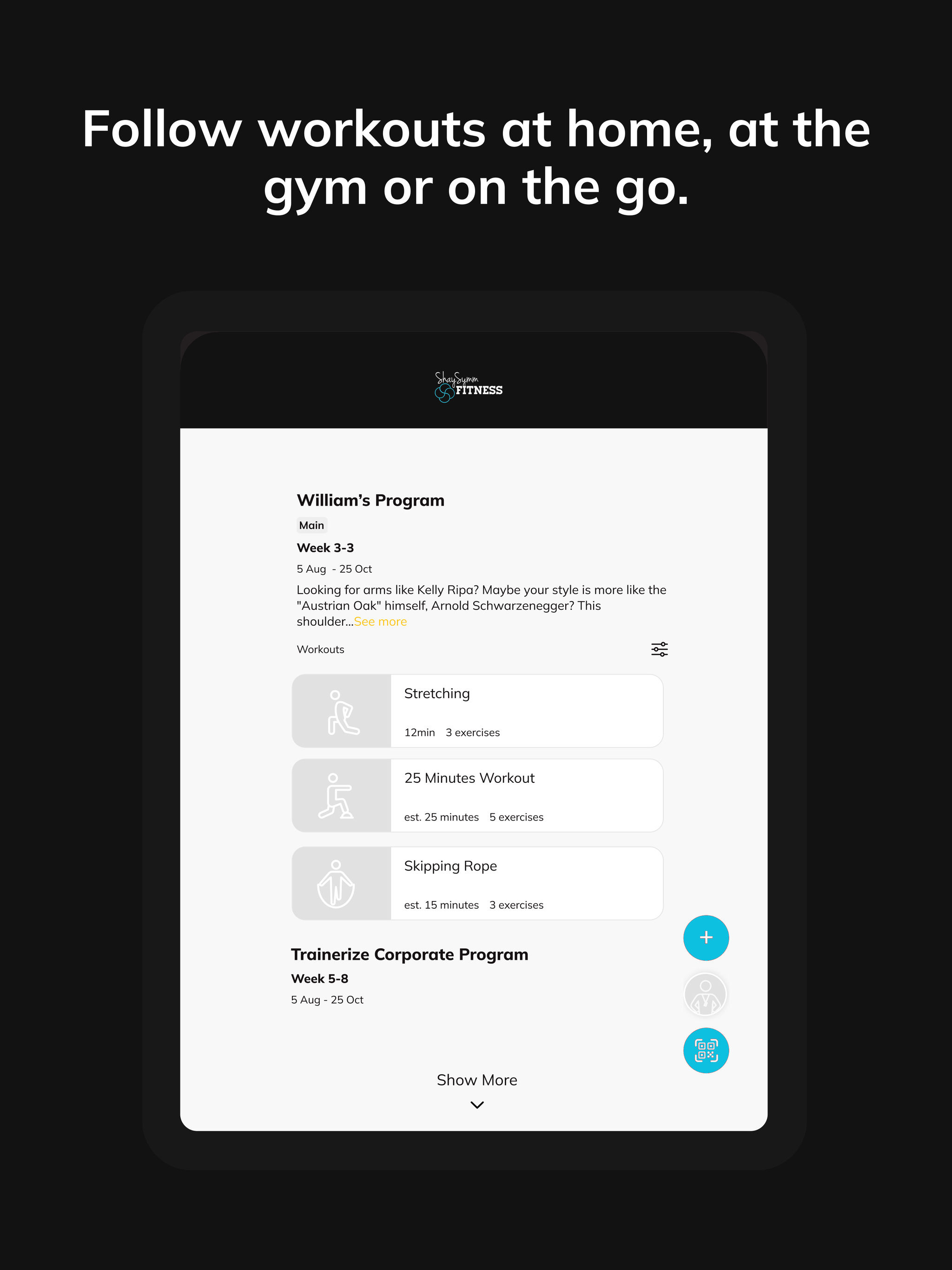 ShaySymm Fitness screenshot 9