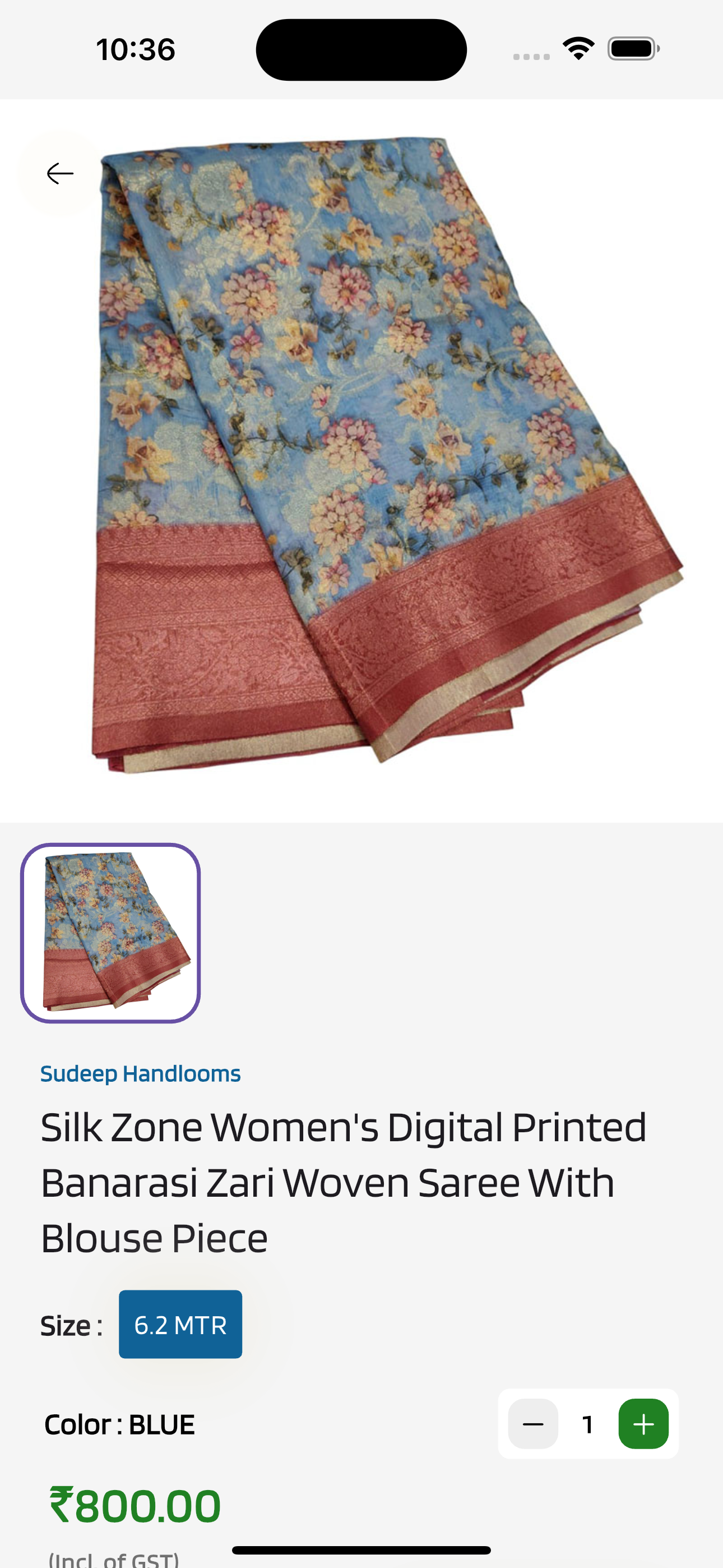 Sudeep Handlooms Fashion App screenshot 3