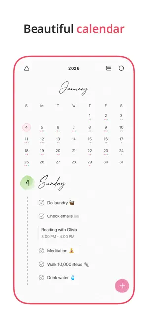 2026 Planner & Agenda - Floret screenshot 3