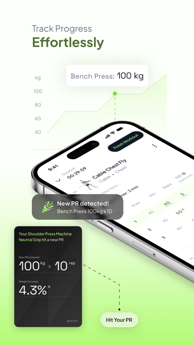 Azcend: Workout Tracker Screenshot 1 of 6