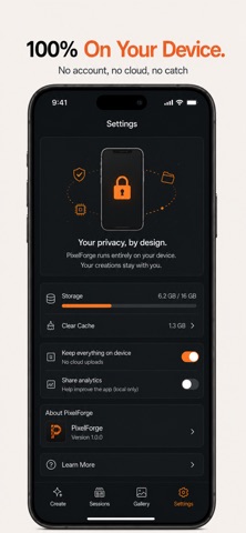 PixelForge - Text to Image AI screenshot