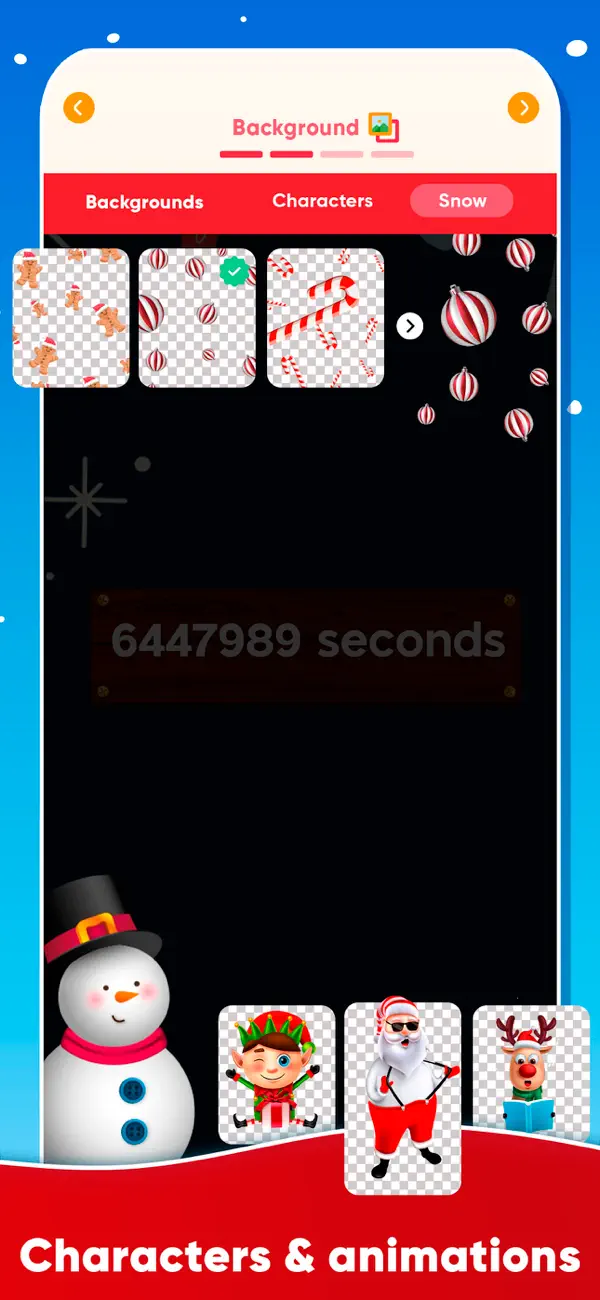 Screenshot #3 pour Counom à rebours de Noël