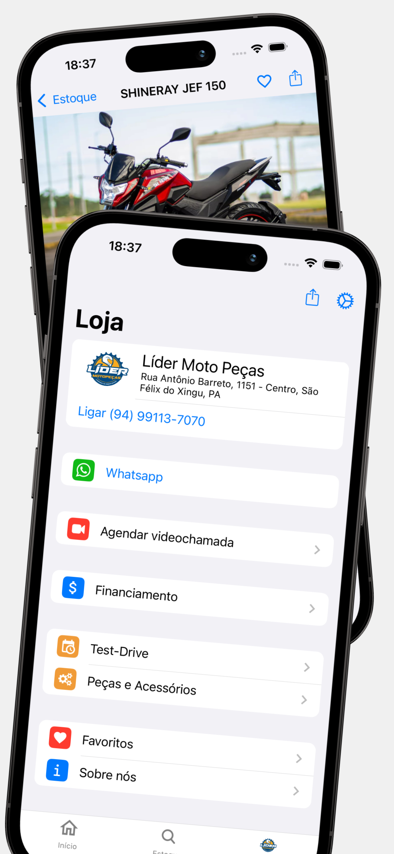 Líder Moto Peças